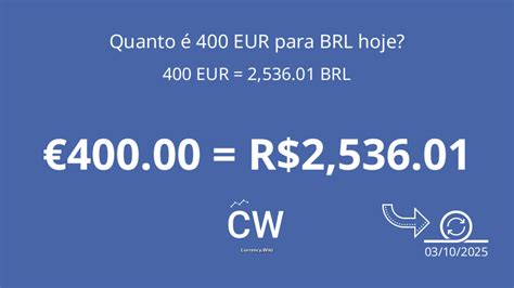 Converta Euros para Reais brasileiros. Cotação EUR/BRL .